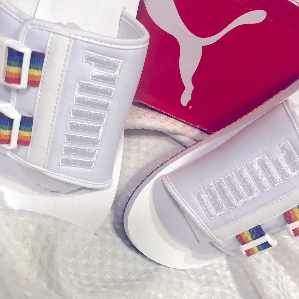 Puma rainbow slides - Picture 8 of 12